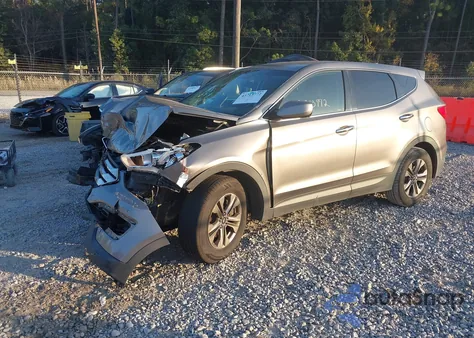 2015 Hyundai Santa Fe Sport 2.4L z USA, uszkodzony, nr VIN 5XYZTDLB4FG266918